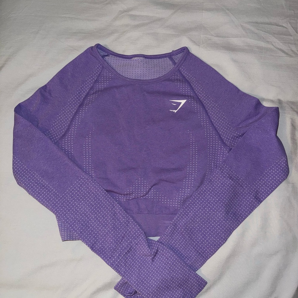 Purple Long Sleeve Women's Top